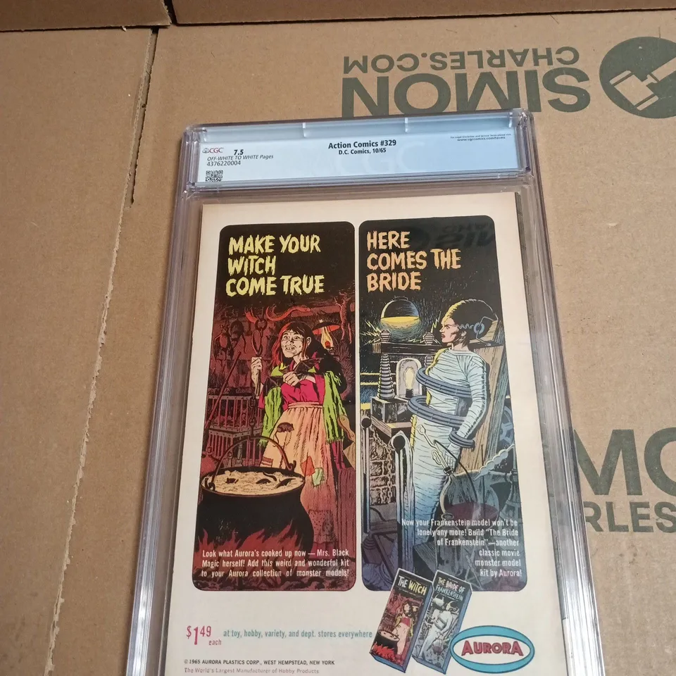 ACTION COMICS #329 (DC) – CGC IN PROTECTIVE CASE
