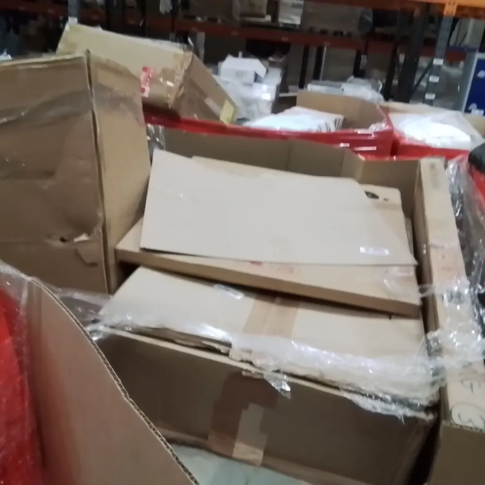 PALLET OF ASSORTED HOUSEHOLD GOODS AND PRODUCTS TO INCLUDE;STEAM CLEANER,LITTER PICKER,PICTURE FRAME 