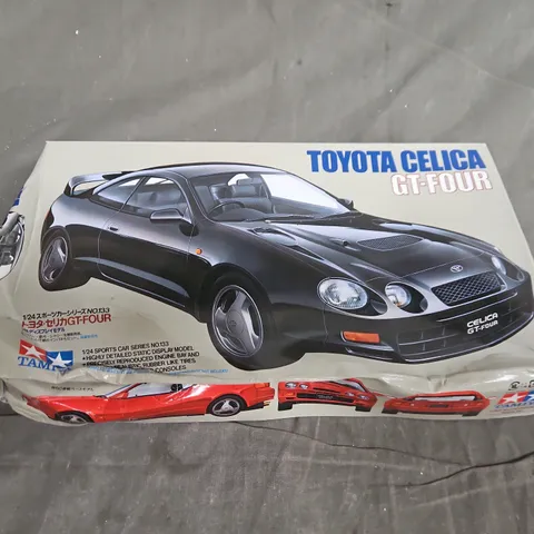 TAMIYA 1:24 TOYOTA CELICA GT-FOUR PLASTIC MODEL KIT (NO.133)