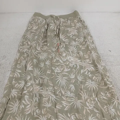 WHITE STUFF WOMEN'S BOTANICAL PRINT TIERED SKIRT SIZE 6