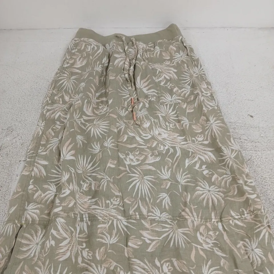 WHITE STUFF WOMEN'S BOTANICAL PRINT TIERED SKIRT SIZE 6