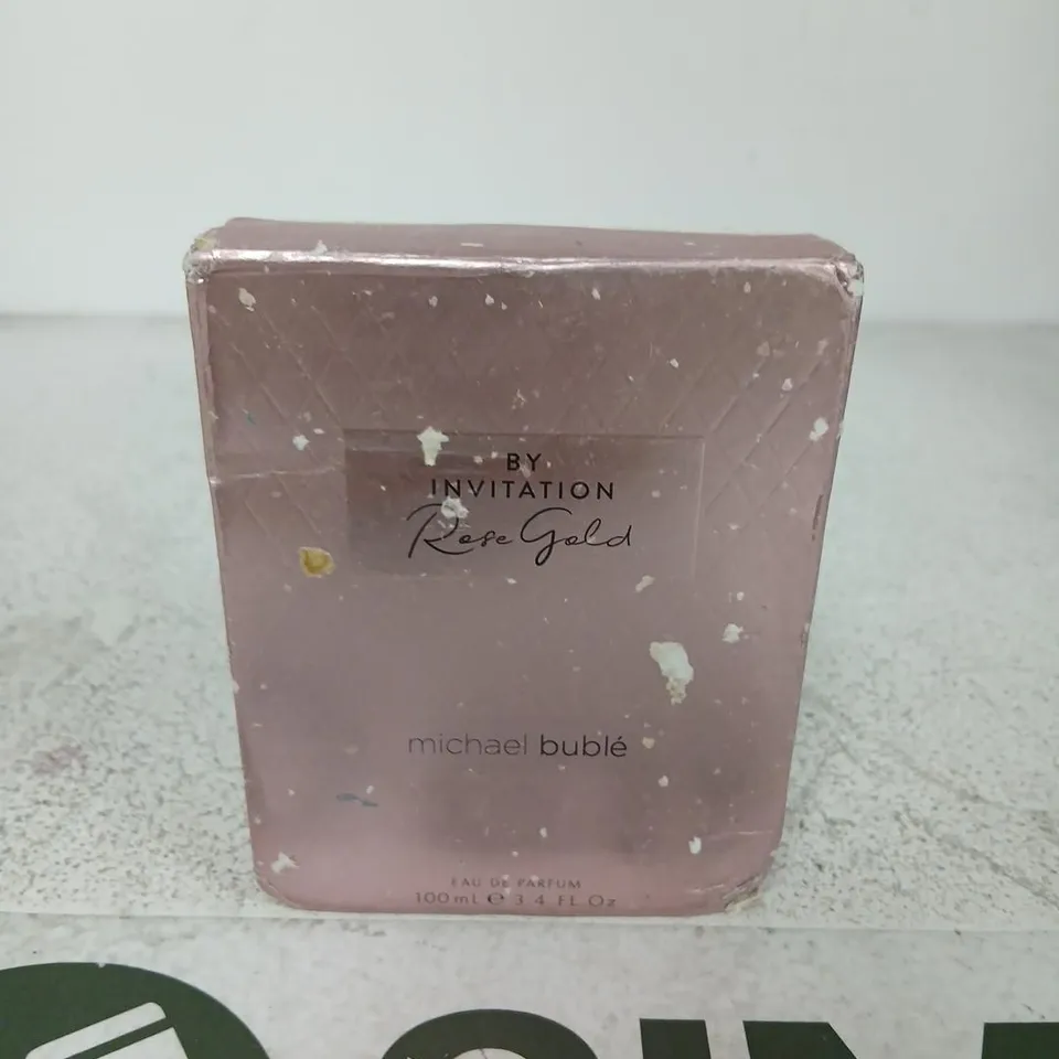 BOXED MICHAEL BUBLE ROSE GOLD BY INVITATION 100ML
