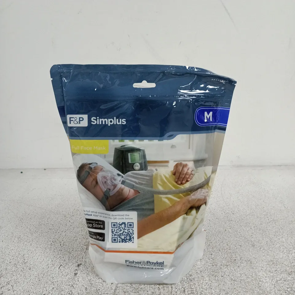 F&P SIMPLUS MEDIUM FULL FACE MASK