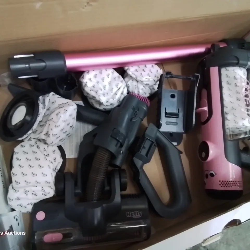 BOXED HETTY QUICK CORDLESS VACUUM 