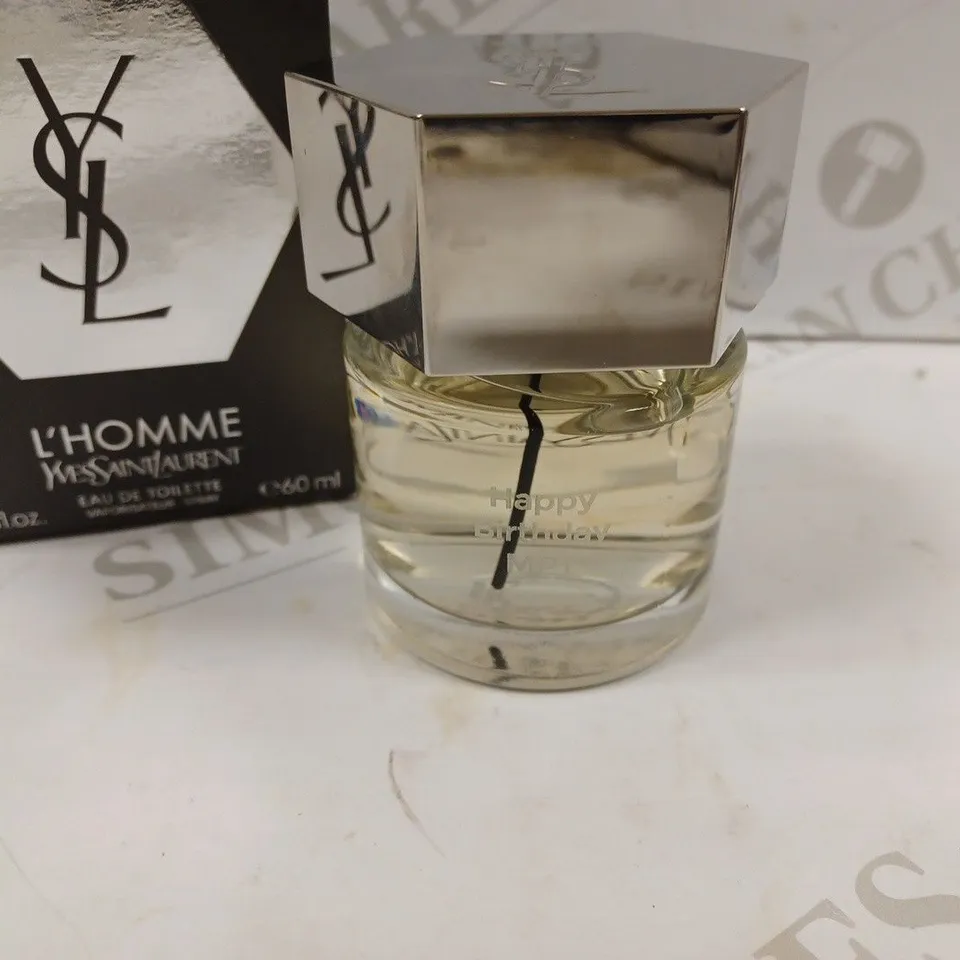 YVES SAINT LAURENT L'HOMME EAU DE TOILETTE 60ML