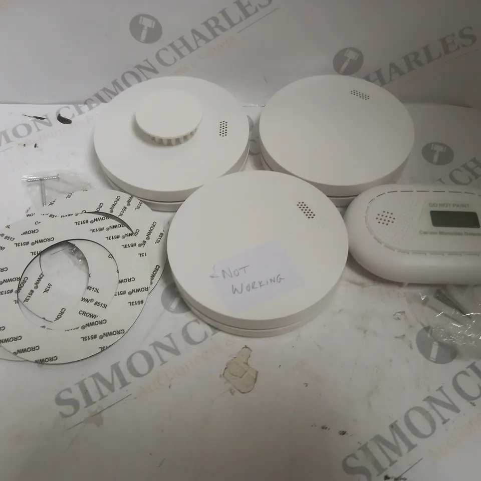 CPVAN WIRELESS INTERLINKED SMOKE ALARM/HEAT ALARM/CD ALARM