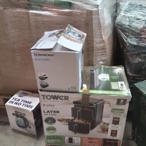PALLET CONTAINING A LARGE QUANTITY OF ELECTRICAL PRODUCTS TO INCLUDE;KETTLE,AIR FRYER,RICE COOKER