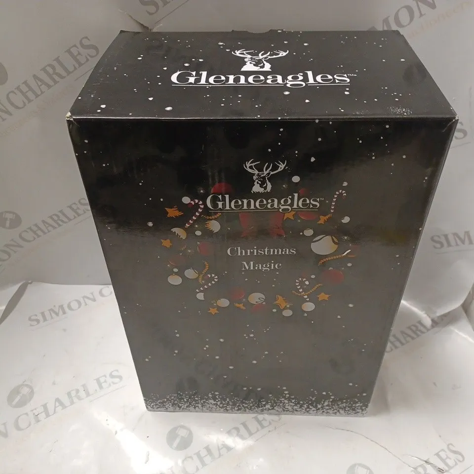 BOXED GLENEAGLES CHRISTMAS MAGIC CHRISTMAS SCENE DECORATIVE PIECE