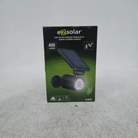 EZ SOLAR LED SOLAR SENSOR WALL LIGHT DUMMY CAMERA DESIGN