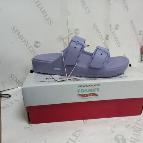 SKETCHERS FOAMIES SANDALS LAVENDER SIZE 5