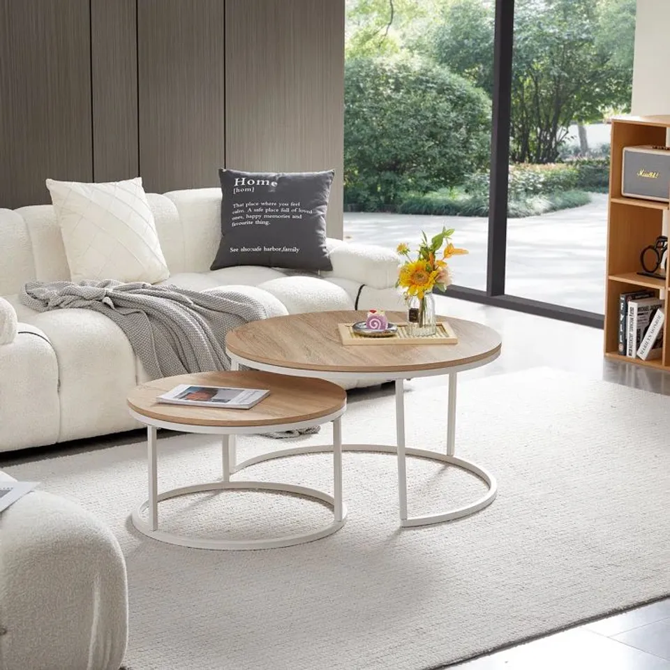 BOXED JAQUAYA FRAME COFFEE TABLE