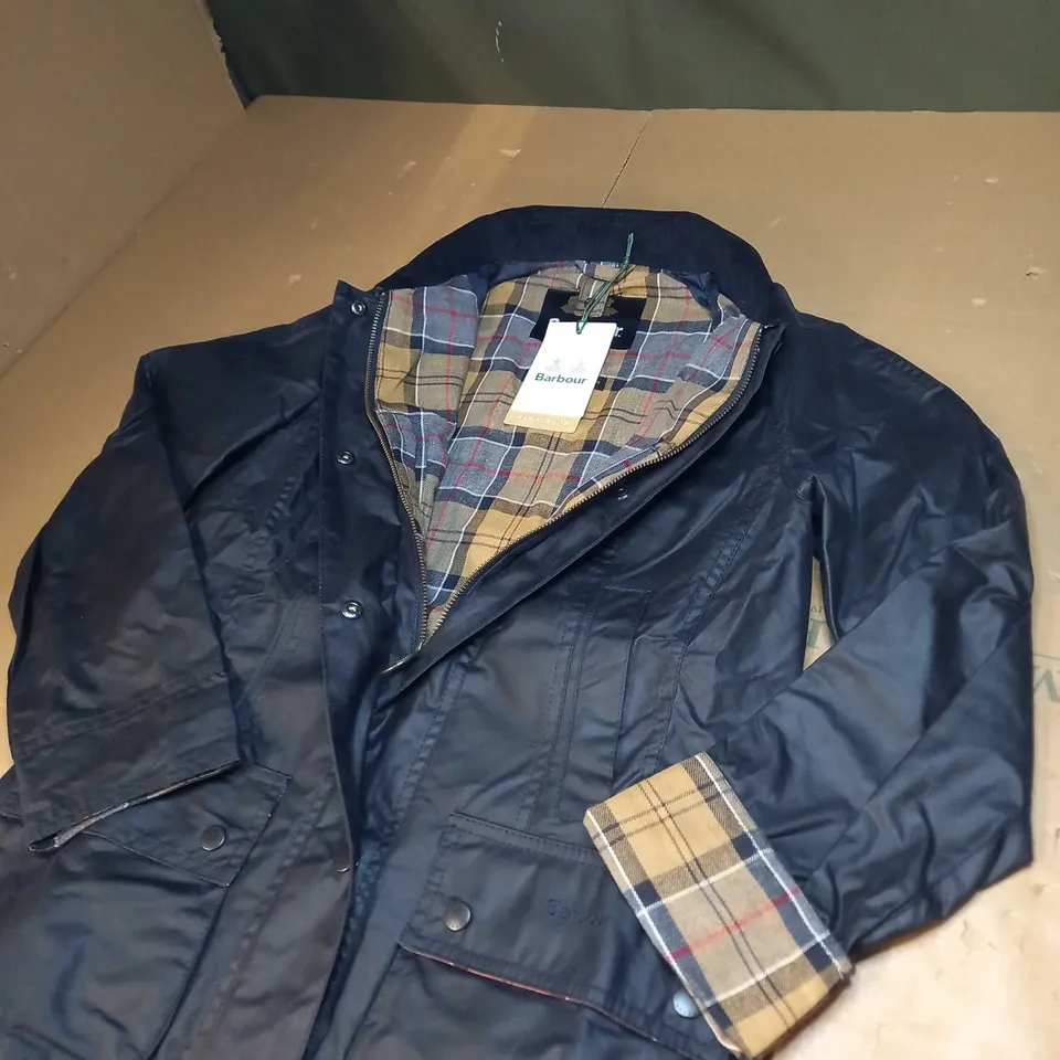 BARBOUR BEADNELL WAX JACKET SIZE 8