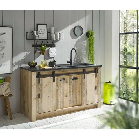 BOXED SHERWOOD KITCHEN PANTRY (5 BOXES)