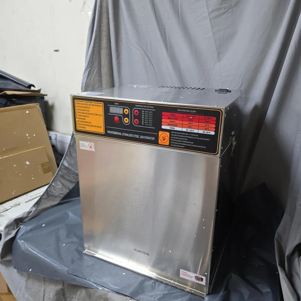 KLARSTEIN PROFESSIONAL STAINLESS STEEL DEHYDRATOR