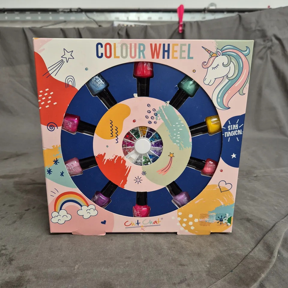 CHIT CHAT NAIL POLISH COLOUR WHEEL 