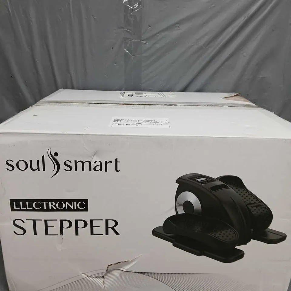 SOUL SMART ELECTRONIC STEPPER IN BLACK