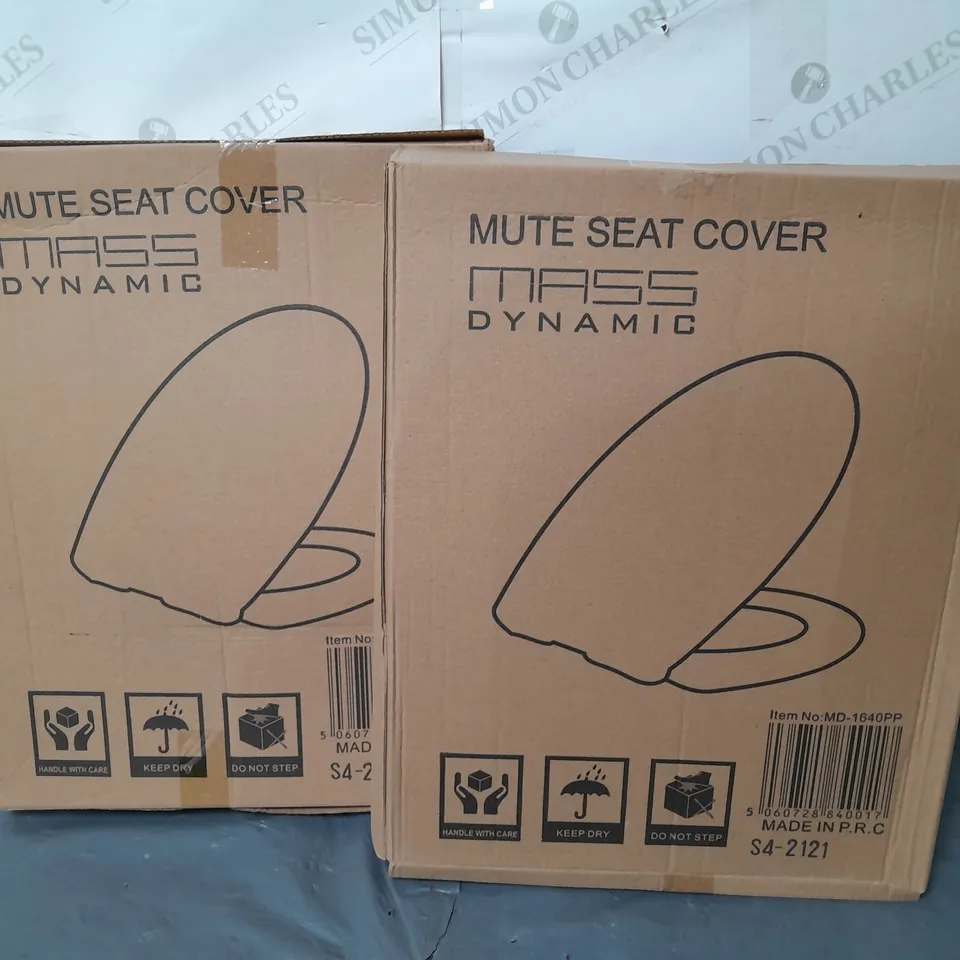 LOT OF 2 MASS DYNAMIC MUTE SEAT COVERS