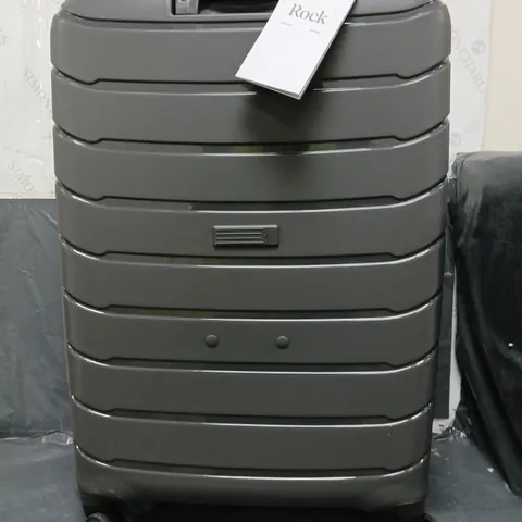 BOXED ROCK PRIME CHARCOAL SUITCASE