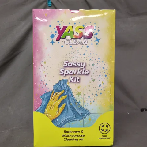 YASS CLEAN SASSY SPARKLE KIT - BATHROOM & MULTI-PURPOSE CLEANING KIT