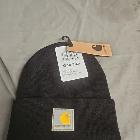 CARHARTT ACRYLIC WATCH HAT BEANIE – ONE SIZE, BLACK