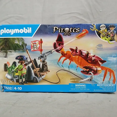 PLAYMOBIL 71532 PIRATES: BATTLE WITH THE GIANT CRAB