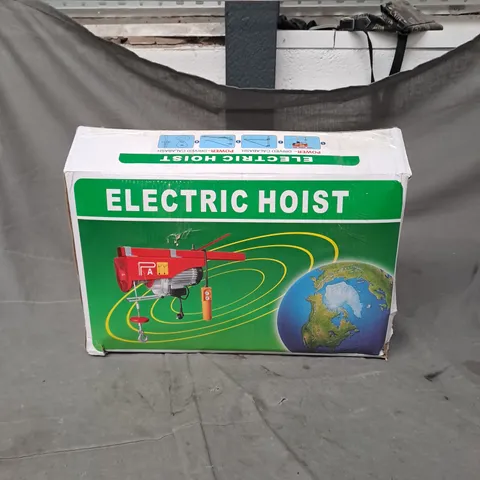 BOXED ELECTRIC HOIST - COLLECTION ONLY