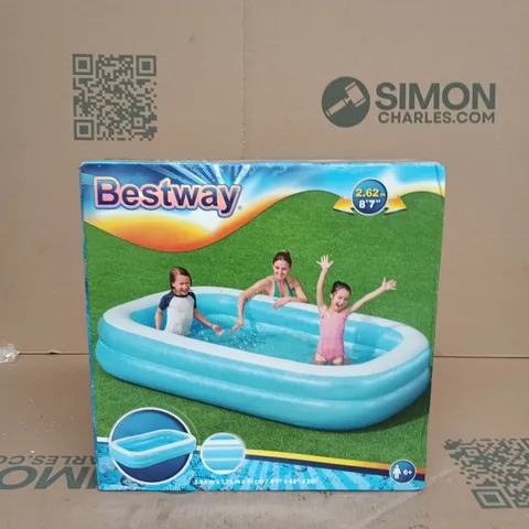 BESTWAY INFLATABLE FAMILY GARDEN POOL – 2.62M DIAMETER