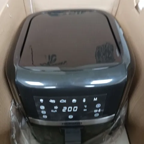 DAEWOO 8L DUAL AIR FRYER WITH VIEWING WINDOW AND DIVIDER