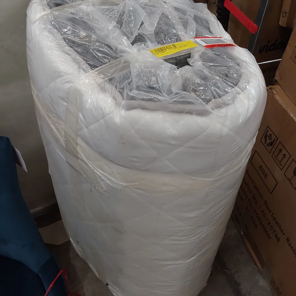 BAGGED & ROLLED OPEN COIL 3' SINGLE MATTRESS 