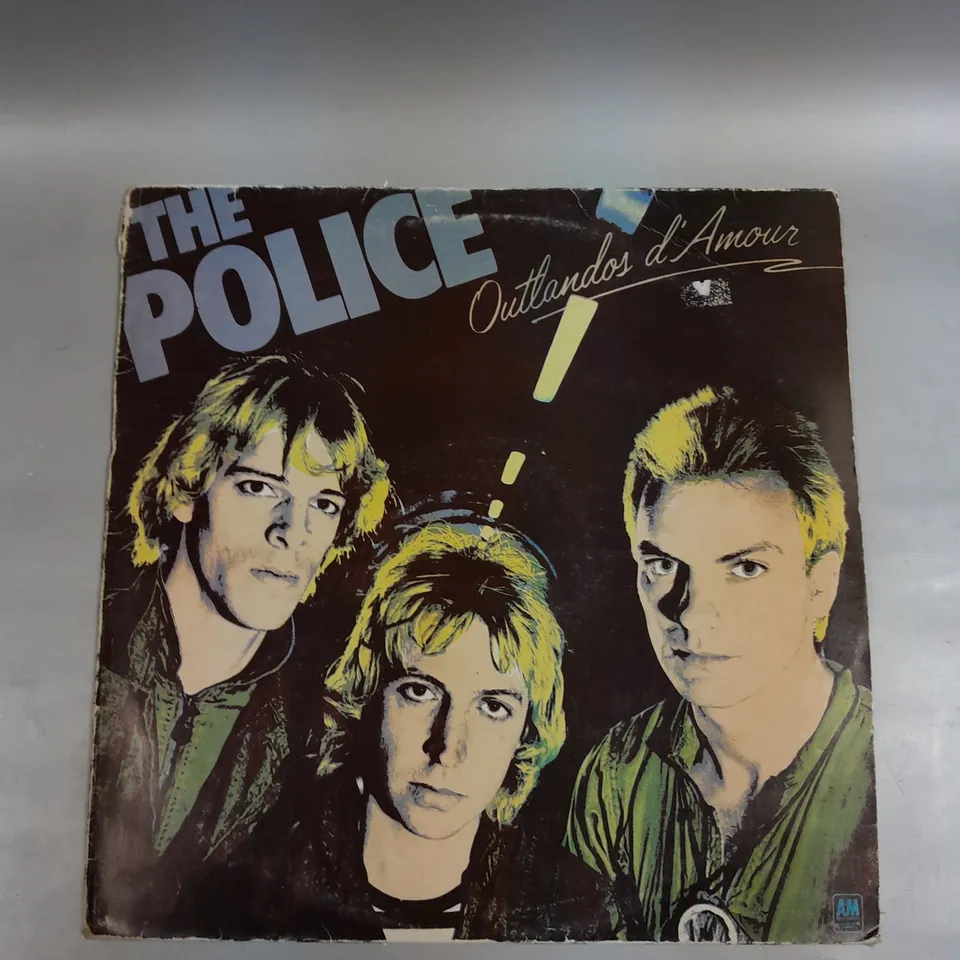 THE POLICE OUTLANDOS D'AMOUR VINYL