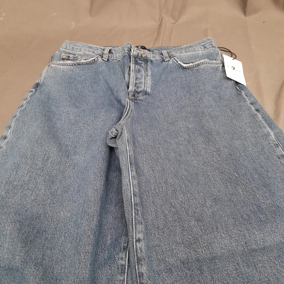 7FOR ALL OF MANKIND  ZOEY MID BLUE DENIM JEANS - SIZE 29