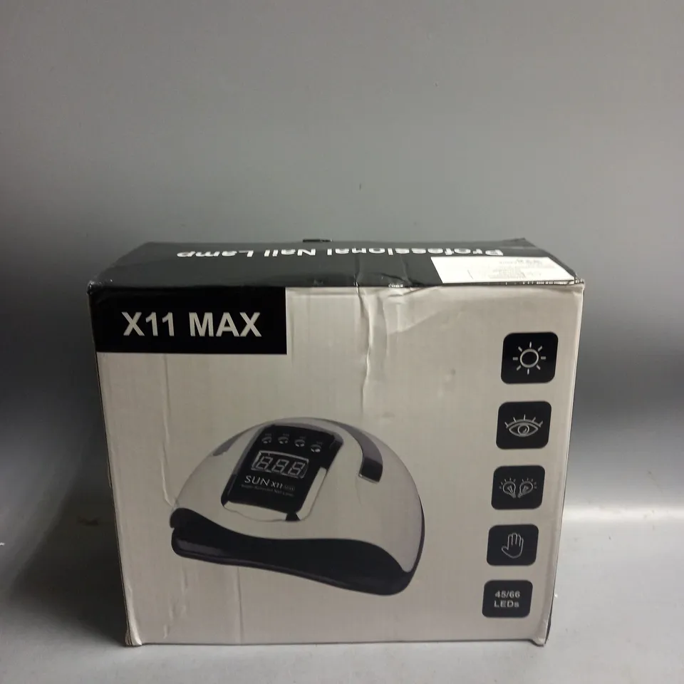 BOXED SUN X11 MAX PROFESSIONAL NAIL LAMP