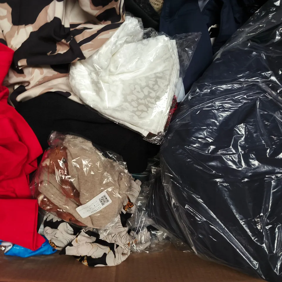 APPROXIMATELY 20 ASSORTED CLOTHING AND FASHION PRODUCTS IN VARIOUS STYLES AND SIZES - COLLECTION ONLY