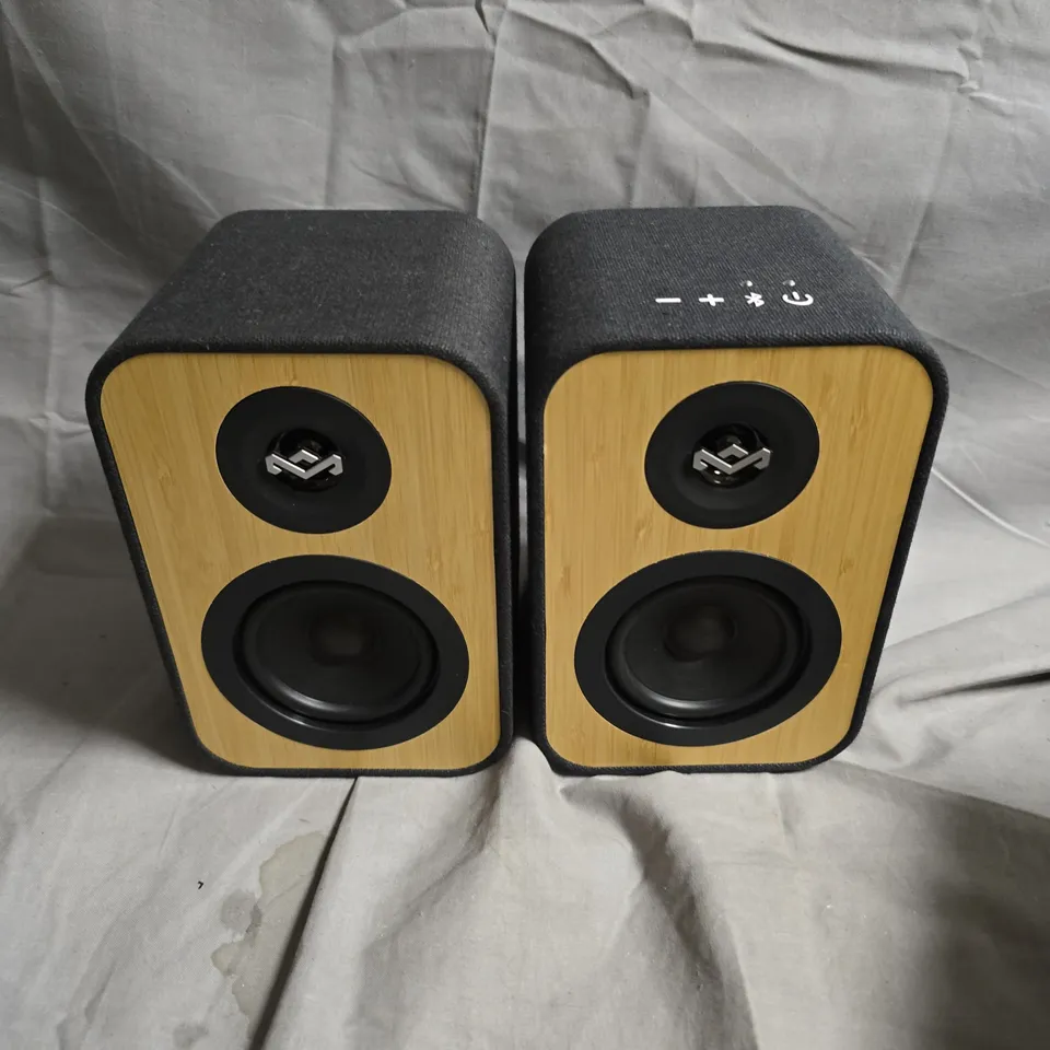 MARLEY UPLIFT BLUETOOTH BOOKSHELF SPEAKERS – PAIR