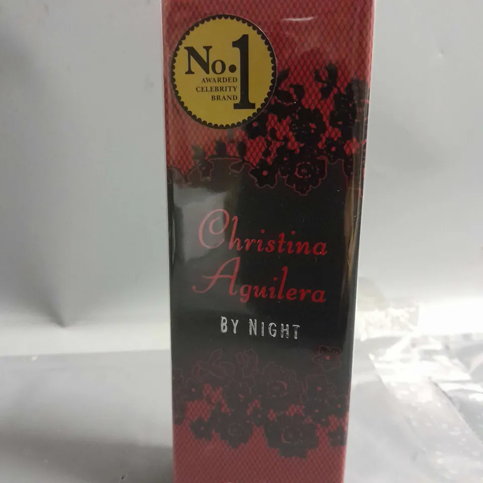 BOXED AND SEALED CHRISTINA AGUILERA BY NIGHT EAU DE PARFUM 50ML