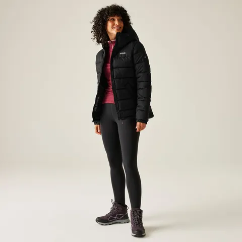 BRAND NEW REGATTA WOMEN'S ALDTHORN PADDED JACKET IN BLACK - 8