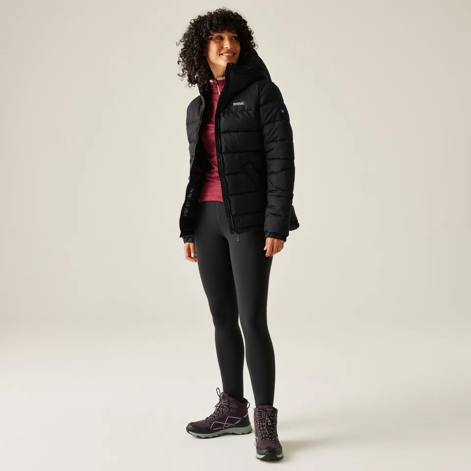 BRAND NEW REGATTA WOMEN'S ALDTHORN PADDED JACKET IN BLACK - 8