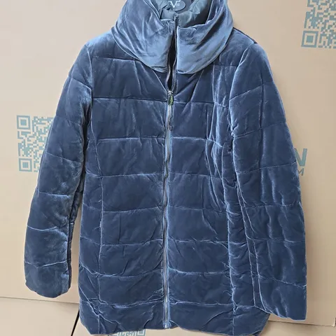 19V69 ITALIA QUILTED PUFFER JACKET – SIZE M – GREY