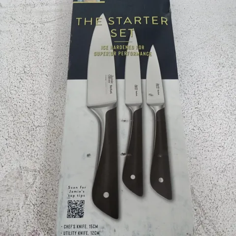 JAMIE OLIVER STARTER KNIFE SET – 3 PIECE