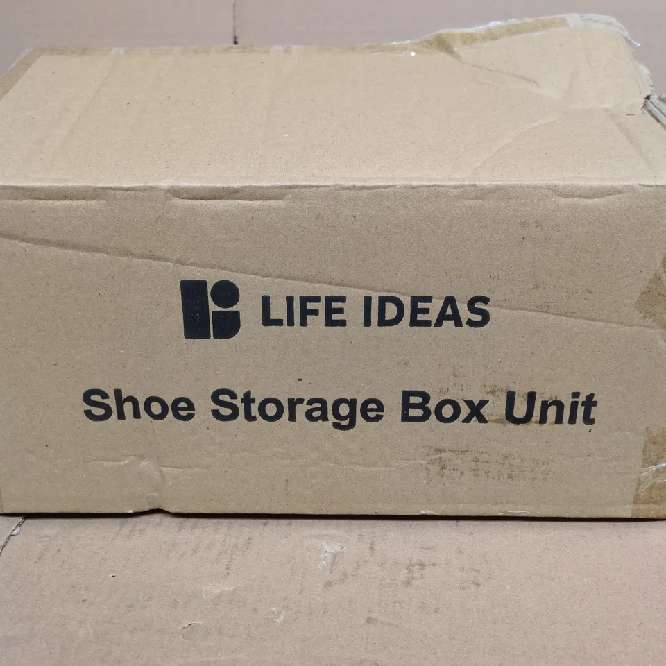 LIFE IDEAS SHOE STORAGE BOX UNIT – BOXED
