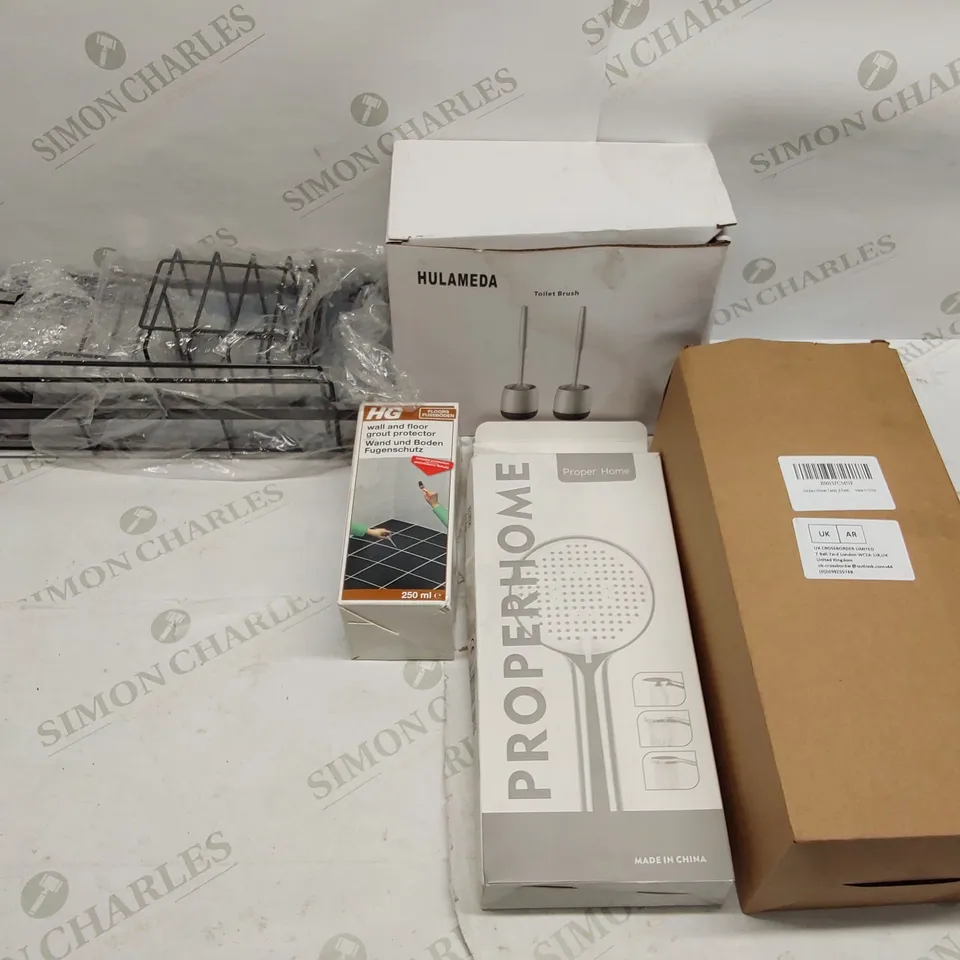 BOX OF APPROXIMATELY 5X BRAND NEW ASSORTED BATHROOM PRODUCTS TO INCLUDE;