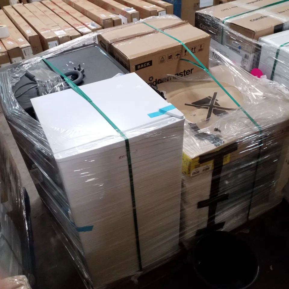 PALLET OF APPROXIMATELY 4 UNPROCESSED RAW RETURN WHITE GOODS TO INCLUDE;