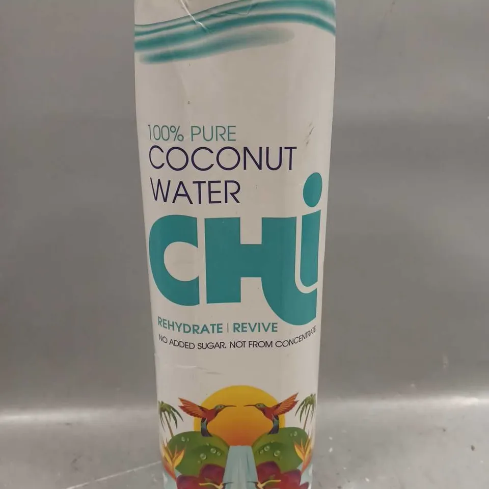 CHI COCONUT WATER 1L X9 BBE 7/12/2025 - COLLECTION ONLY 