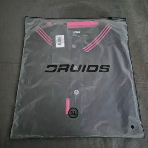 BAGGED DRUIDS BELFRY POLO SHIRT – BLACK, XL