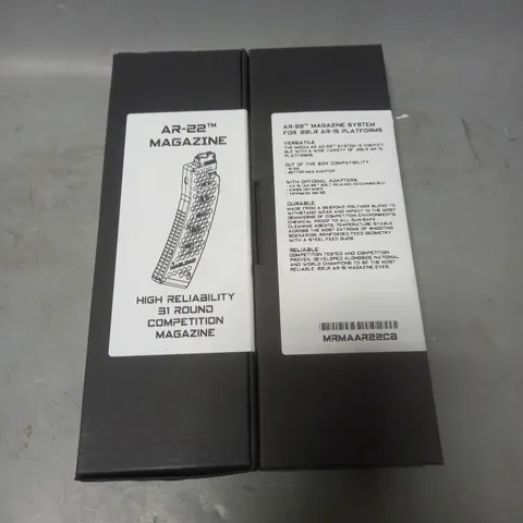 BOXED MAGLOAD X2 AR-22 MAGAZINES