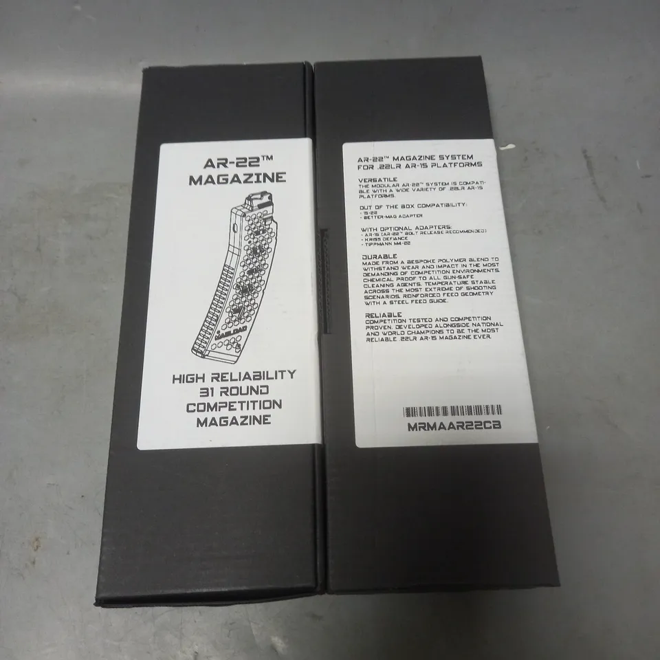 BOXED MAGLOAD X2 AR-22 MAGAZINES