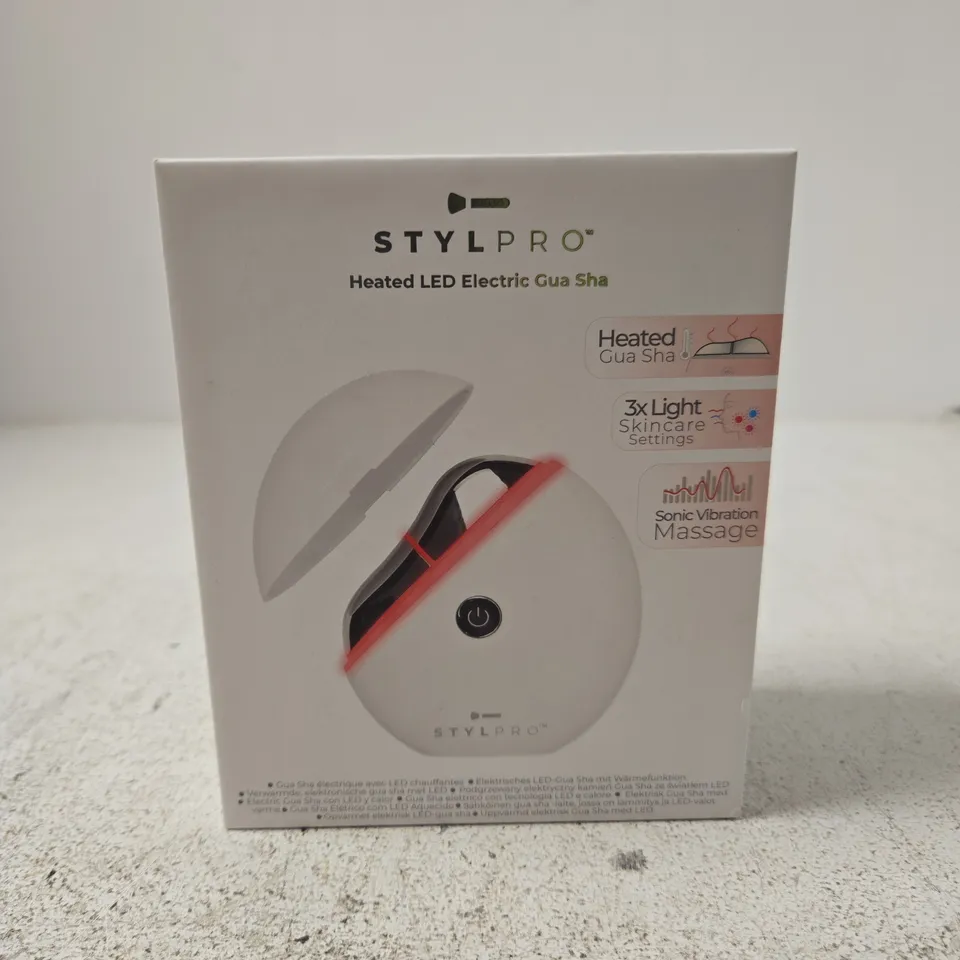 STYLPRO HEATED LED GUA SHA MASSAGER 