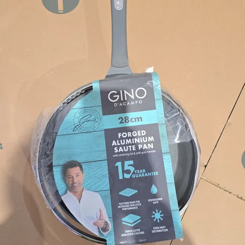 GINO D'ACAMPO 28CM FORGED ALUMINIUM SAUTE PAN 