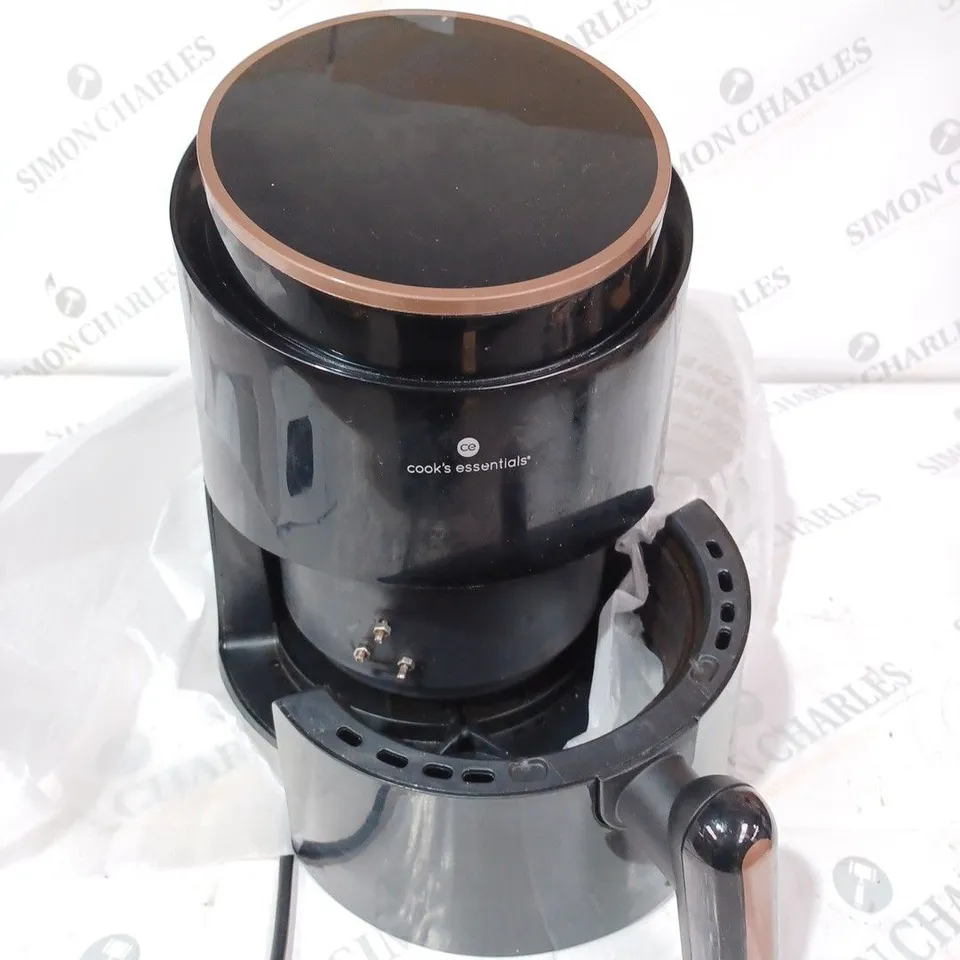 COOK'S ESSENTIALS COMPACT TOUCH SCREEN DIGITAL AIR FRYER