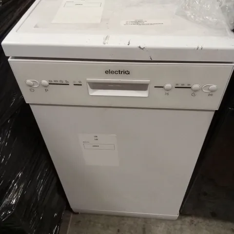 ELECTRIQ FREESTANDING SLIMLINE DISHWASHER - WHITE